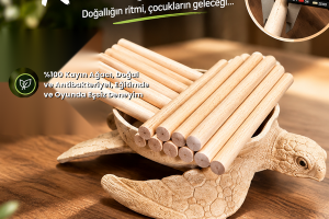 Ritim Çubuğu 16 Çift (32 Adet) (16 Mm 15 Cm Uzunluk)